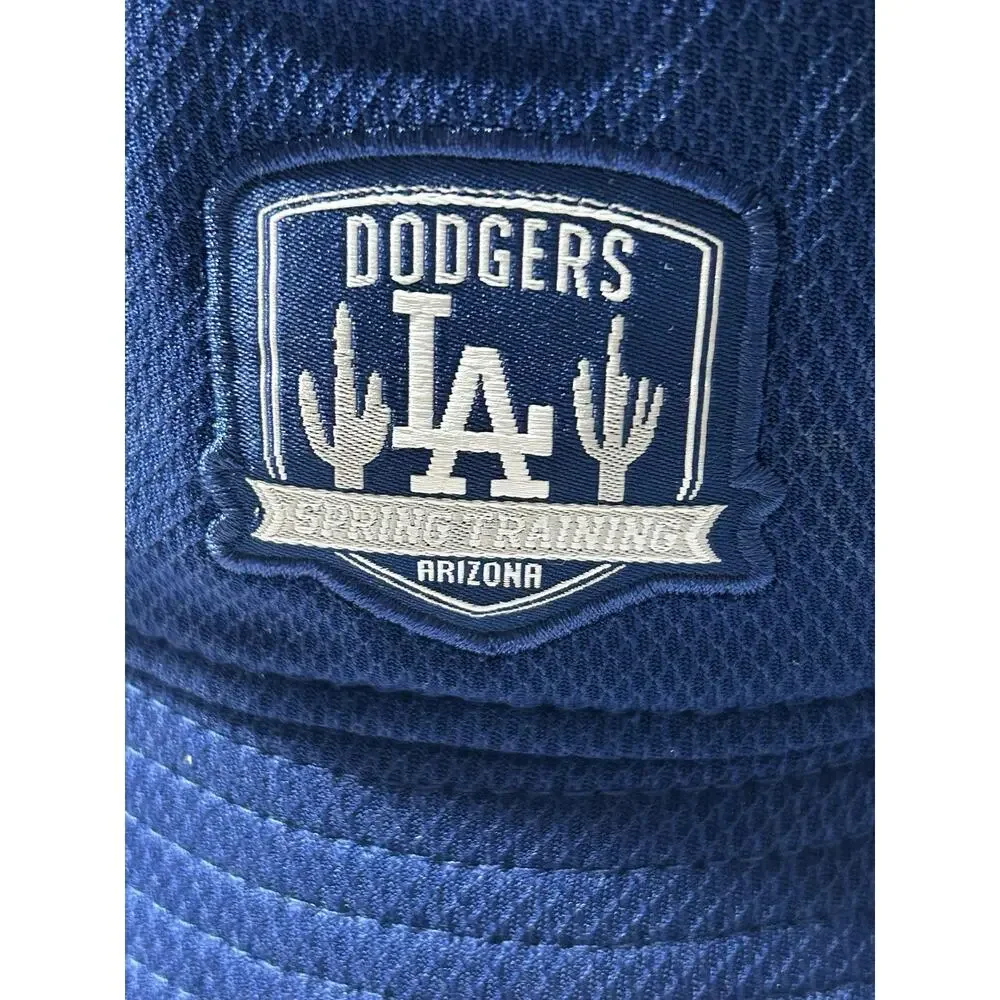 New Era Los Angeles Dodgers Bucket Hat Blue MLB Spring Training Arizona Rare